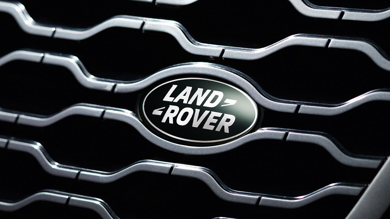 Land Rover Silver Grille